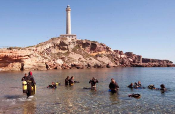 Cabo Palos Apt Salinas Marchamalo*Playa Amoladeras Cabo de Palos Eksteriør billede